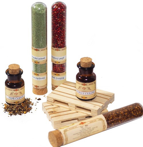 Dárková krabice koření 16 kořenek